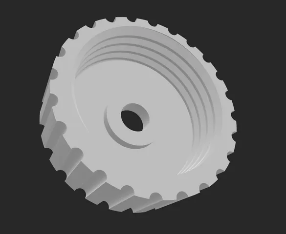 Extended run gas cap for Cat INV2000 generator