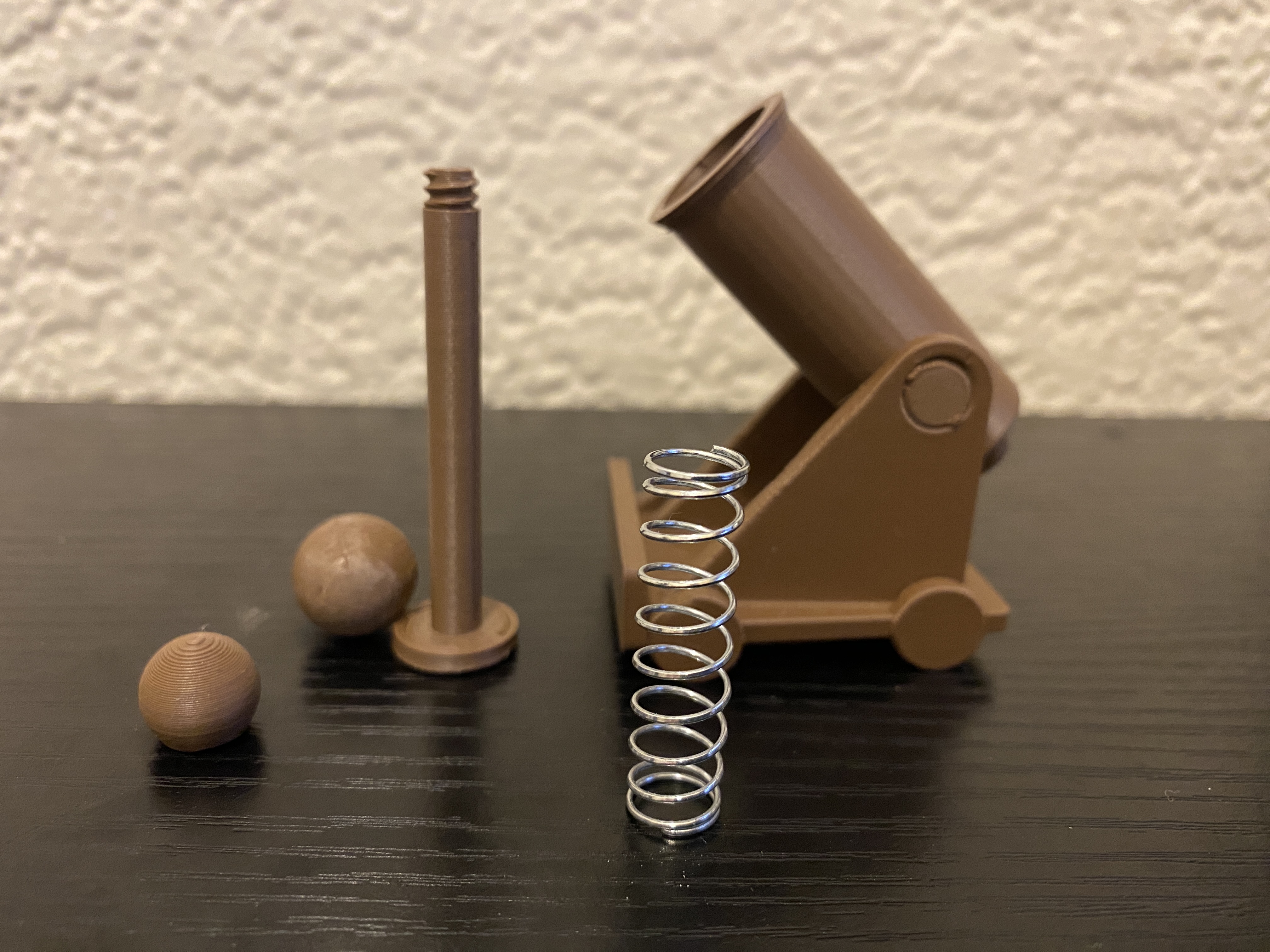 Working Cannon (Not Print in Place)