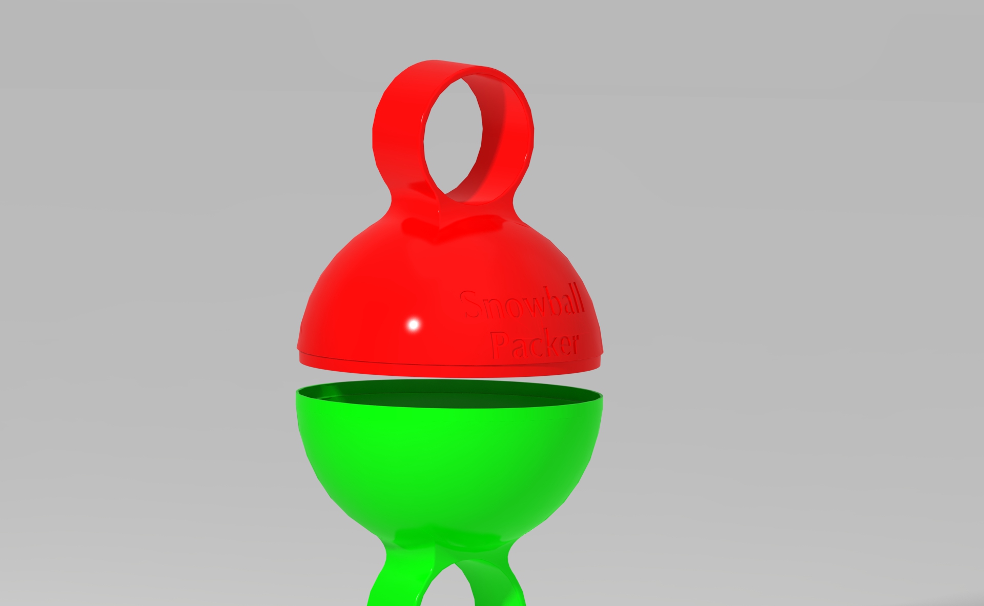 Miniatura 2 do modelo 3D Snowball Packer