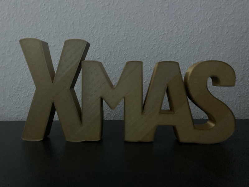 XMas lettering
