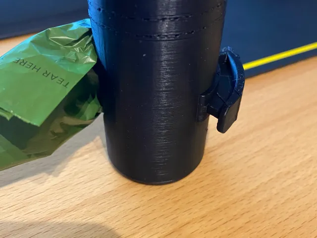 Flexi Classic Poop Bag Holder with a better hook and resized