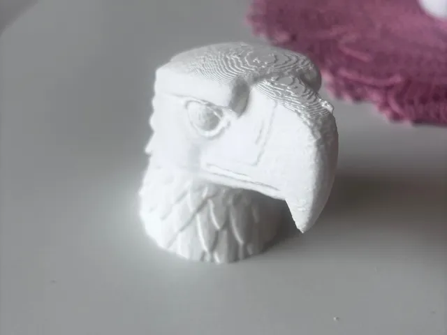 Eagle Head Bust Figurine