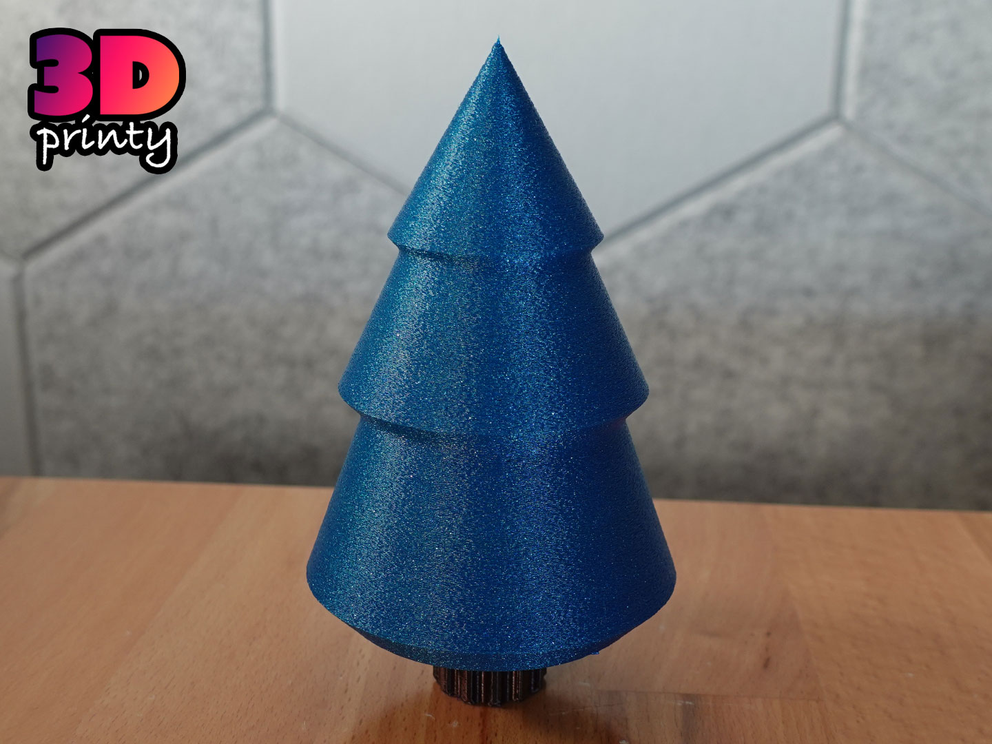 Print-in-Place Twisty Puzzle - Christmas Tree