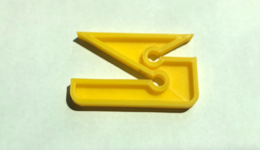 30deg Angle Gauge for Lawnmower Blade Sharpening