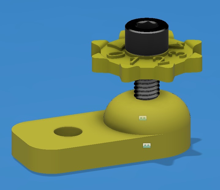 New Z Stop Screw Holder for D-Bot by AlteRob | Download free STL model ...