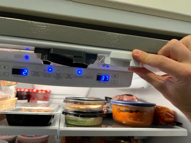 Fridge Door Pivot Block