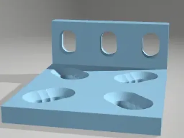 Universal Server Rack Ear 20x20mm to 28x28mm
