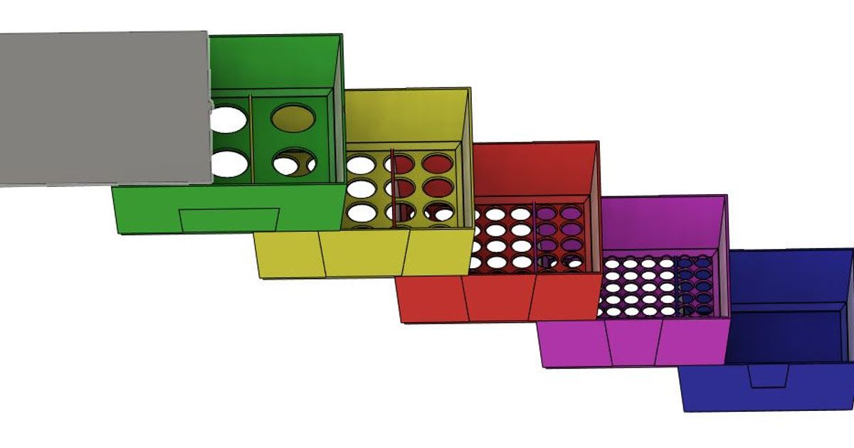 LEGO Brick Sorter / Sorting Shaker (Read Comments) by Casadebricks.com, Download free STL model