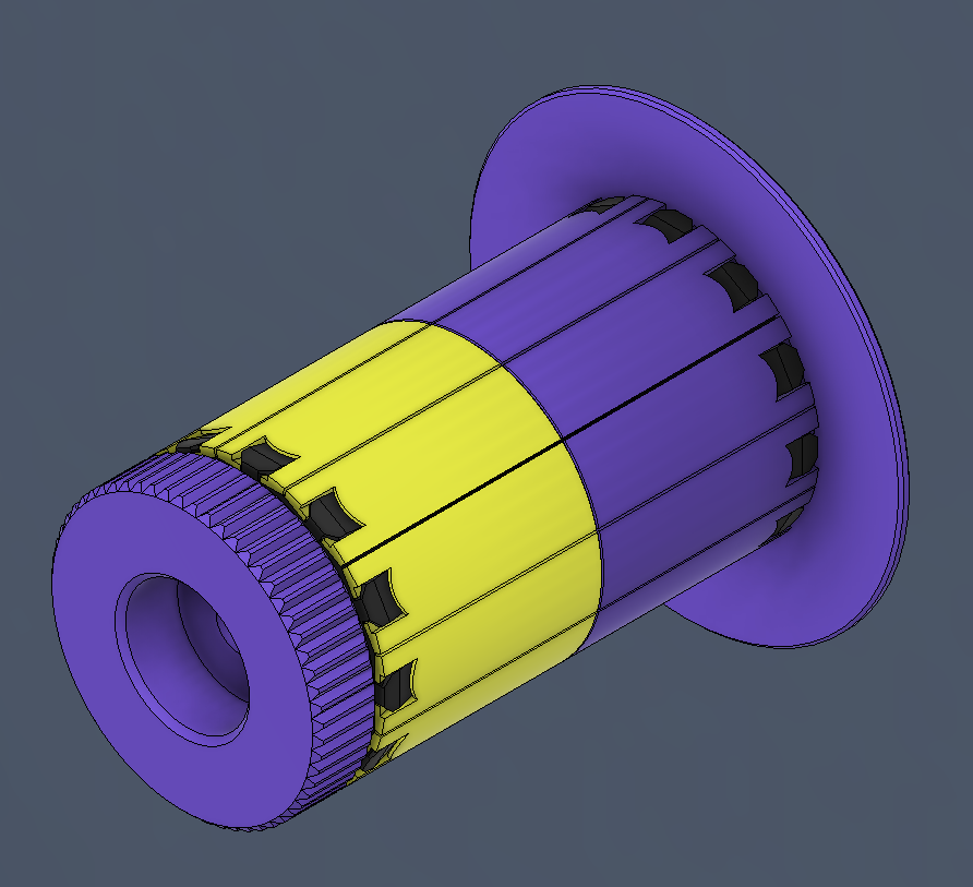 Ankermake M5 - Spoolholder - Expanding Mandrel By Drekentai HieloRey ...