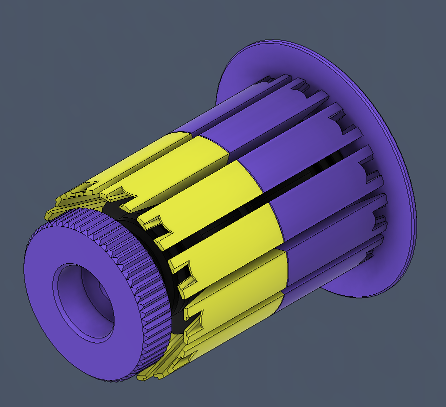 Ankermake M5 - Spoolholder - Expanding Mandrel