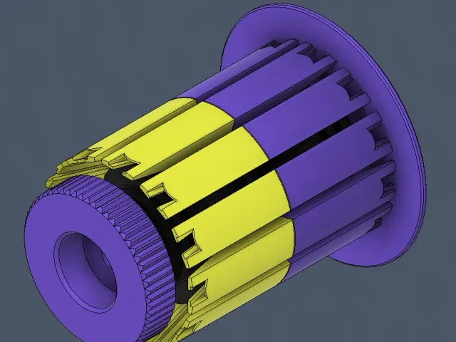 Ankermake M5 - Spoolholder - Expanding Mandrel