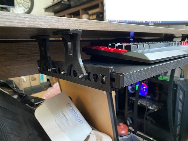 Sliding Keyboard Tray!