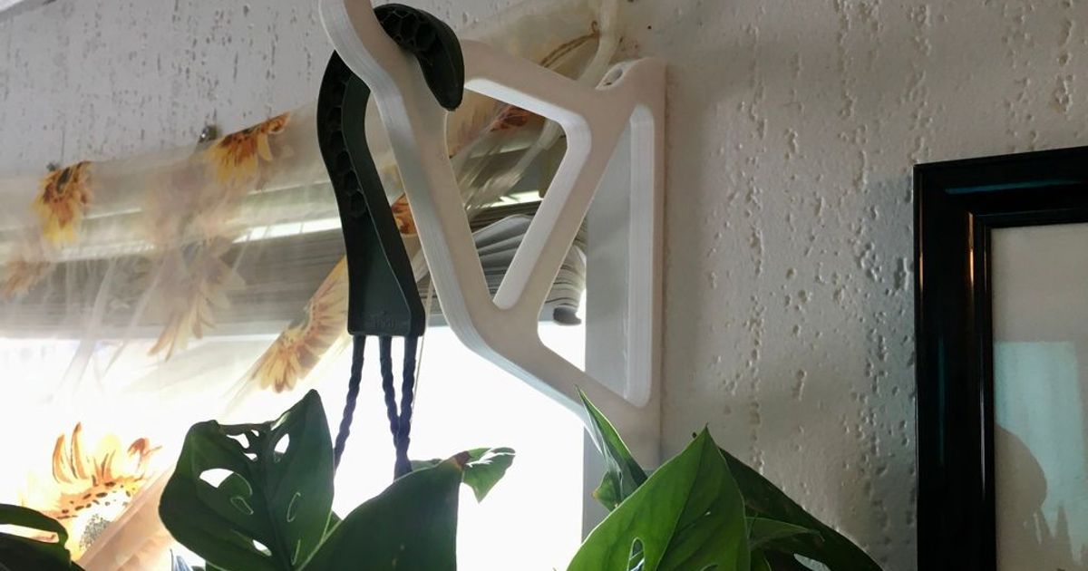 Wall Mounted Hanging Plant Hook by savingprivatebrian15 Download free
