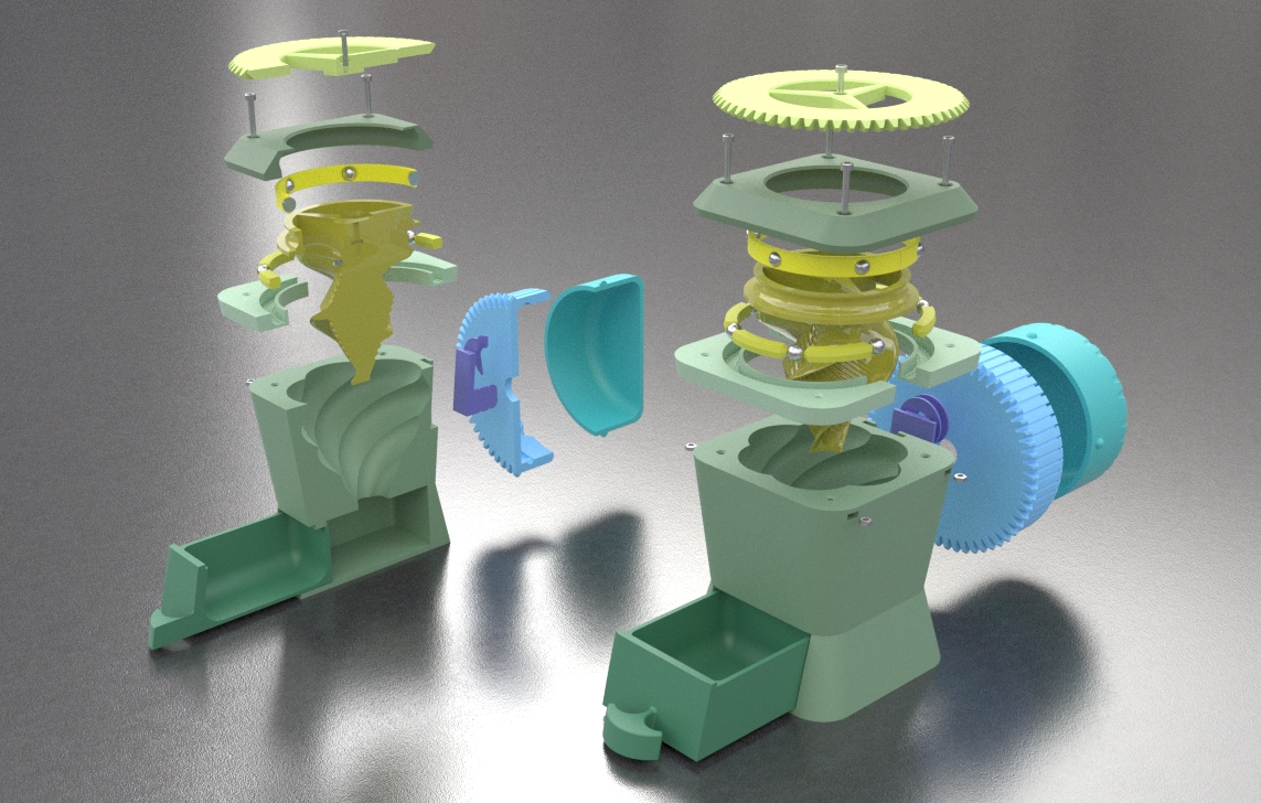 Miniatura 5 do modelo 3D Hyphoon - LARGE Herb Grinder