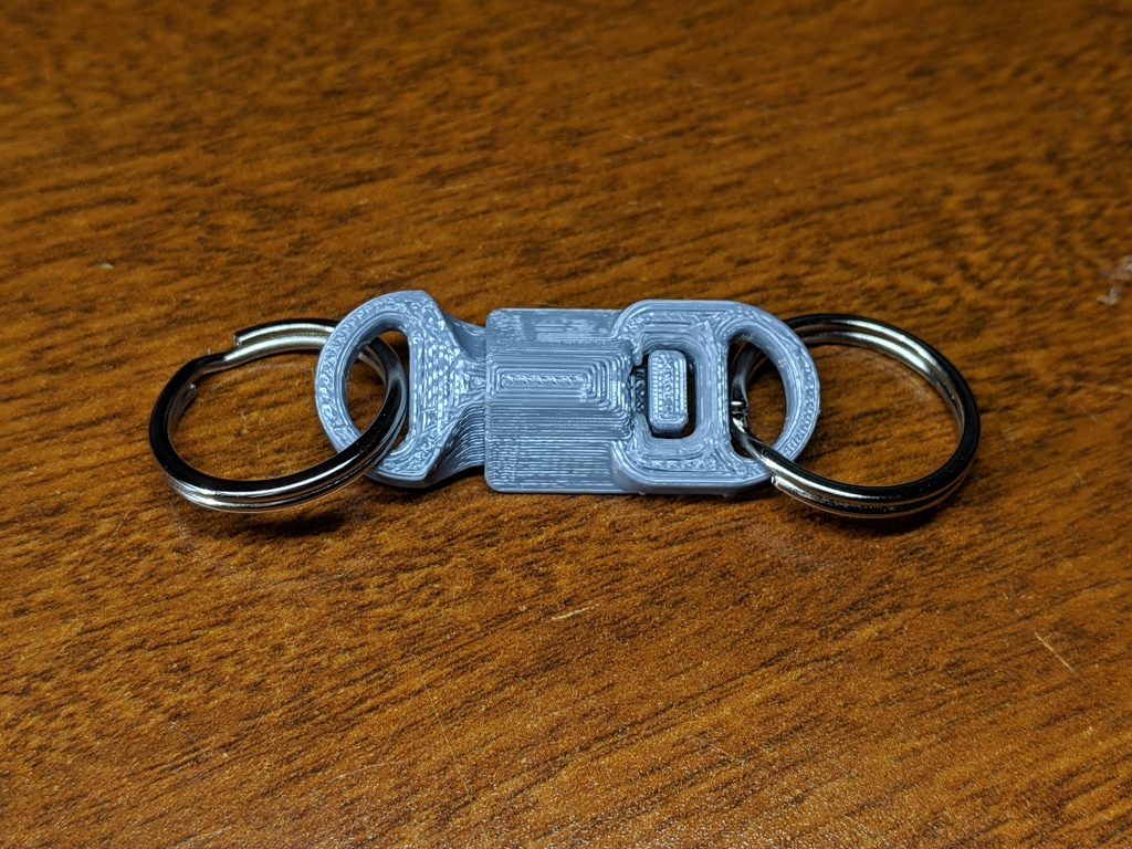 Quick release keychain by mvaneijgen, Download free STL model