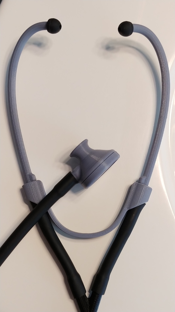 Quality Low Cost Stethoscope by Mistertech | Download free STL model ...