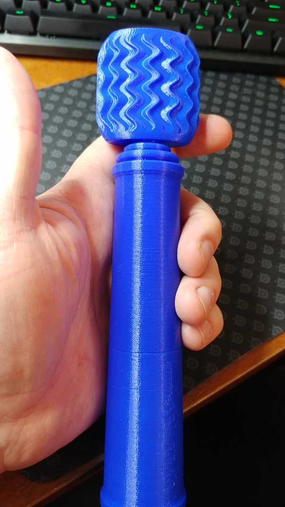 Telescopic Back Scratcher by Mistertech Download free STL model