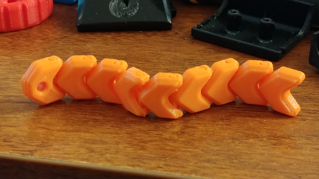 Keychain Snake Fidget / Snake Toy by Mistertech | Download free STL ...