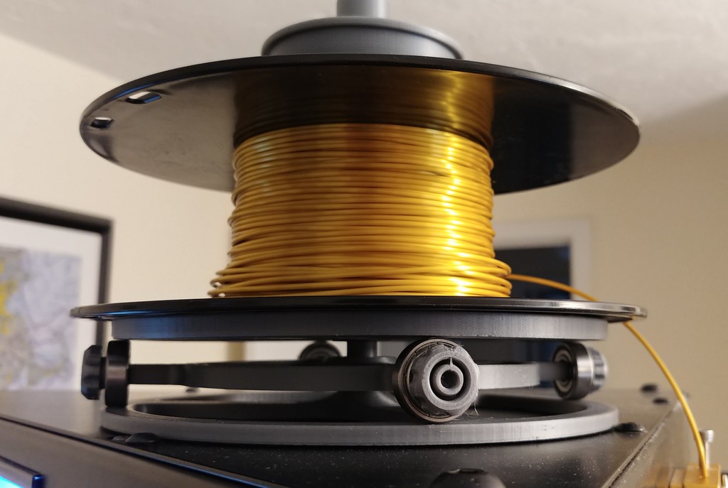 Lazy Susan Filament Spool Roller