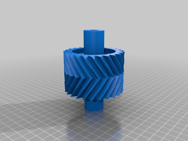 Parametric Gear customizer with bevel teeth and many options