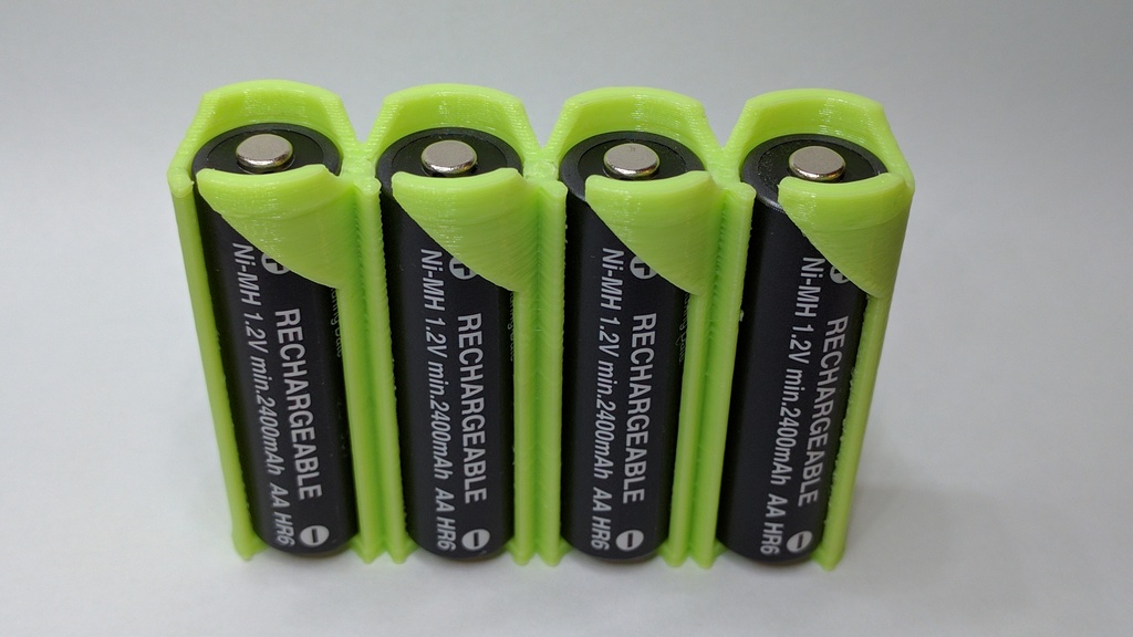 AA and AAA Battery Holders (2, 4, 8, 12, 16 packs)