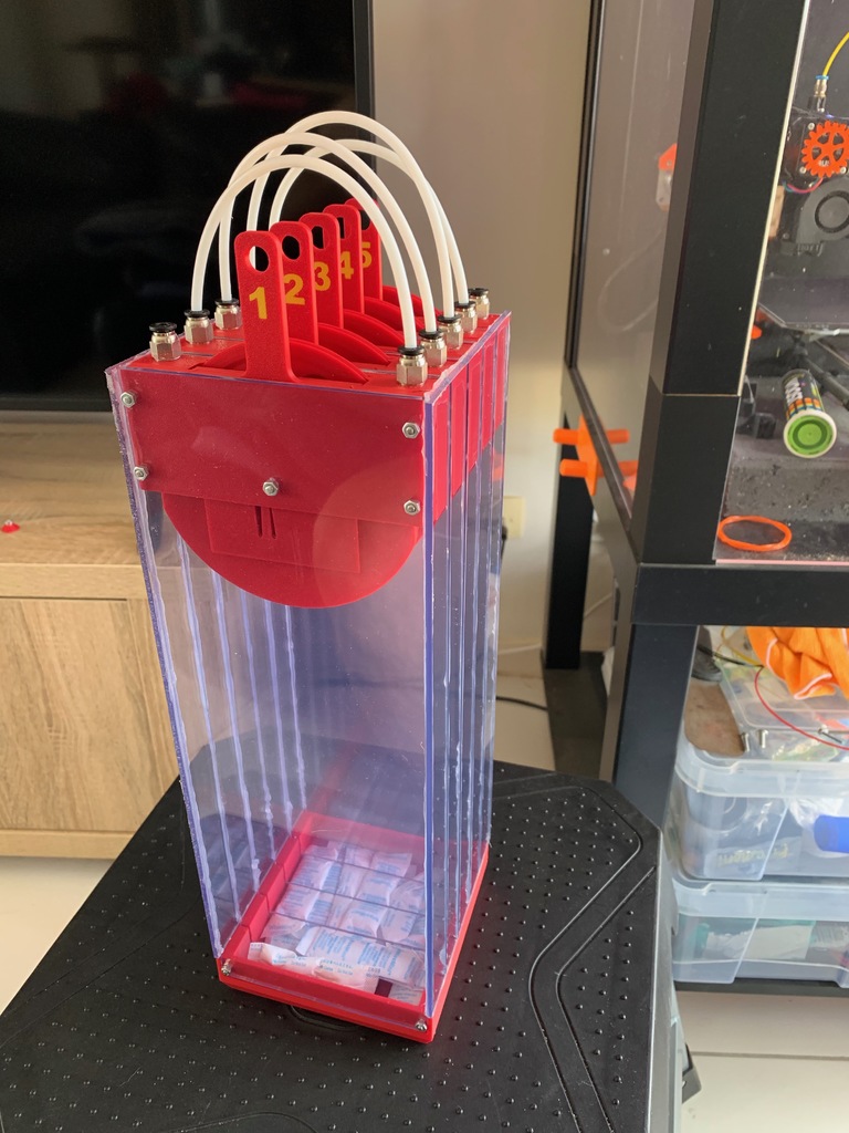 TZB MMU2S Filament Buffer by TheZeroBeast Download free STL model