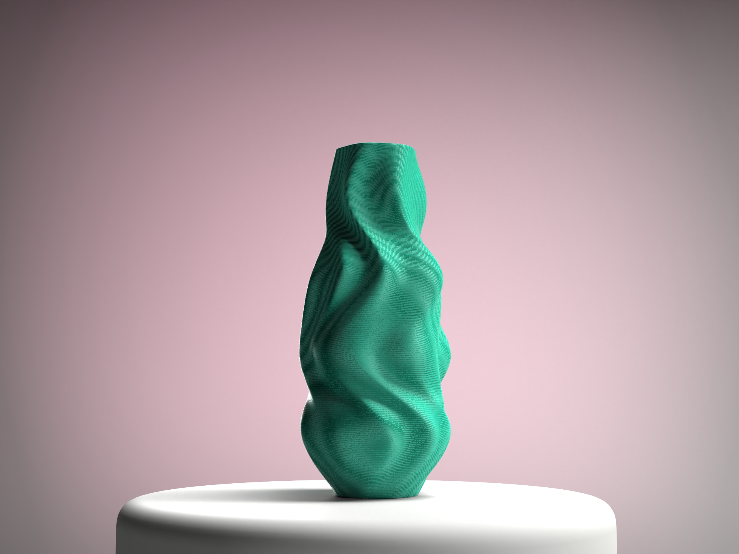 Wavy Organic Vase
