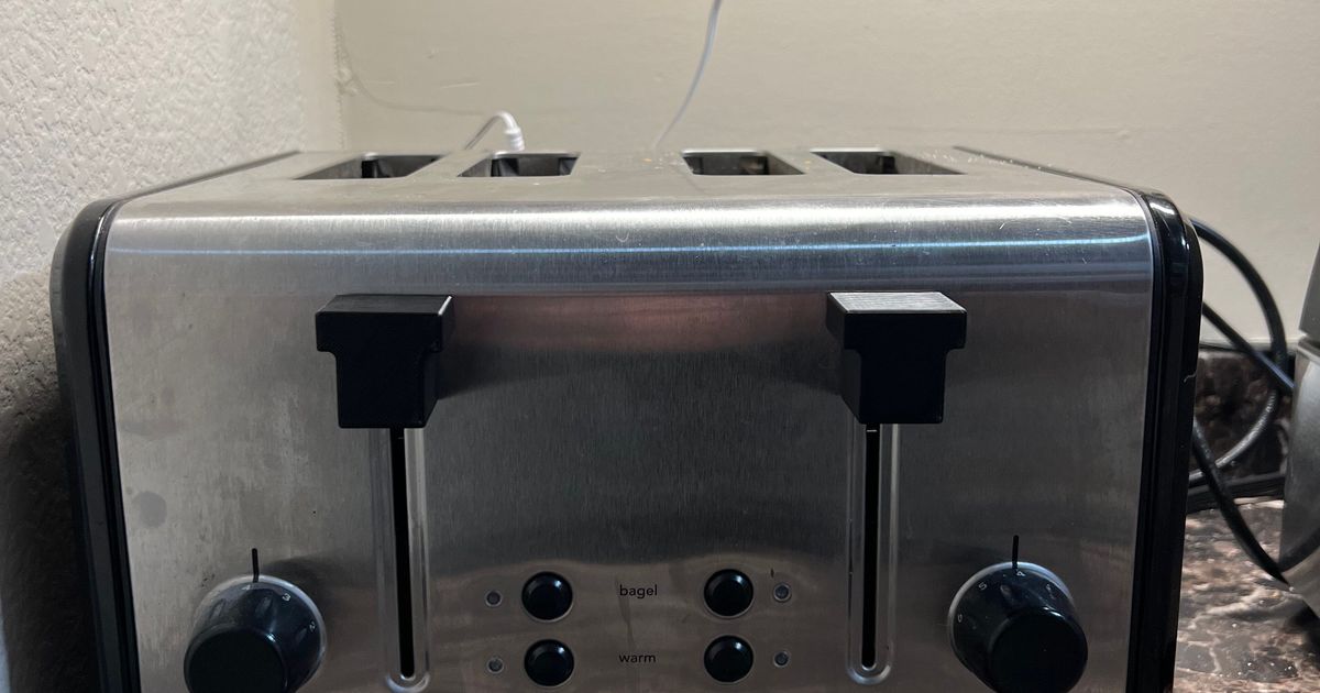 KitchenAid toaster knob by sprite222 Download free STL model