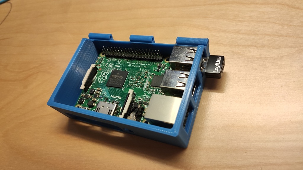 Pi 2 / 3 Modell B Mini Lab by Ascardia | Download free STL model ...