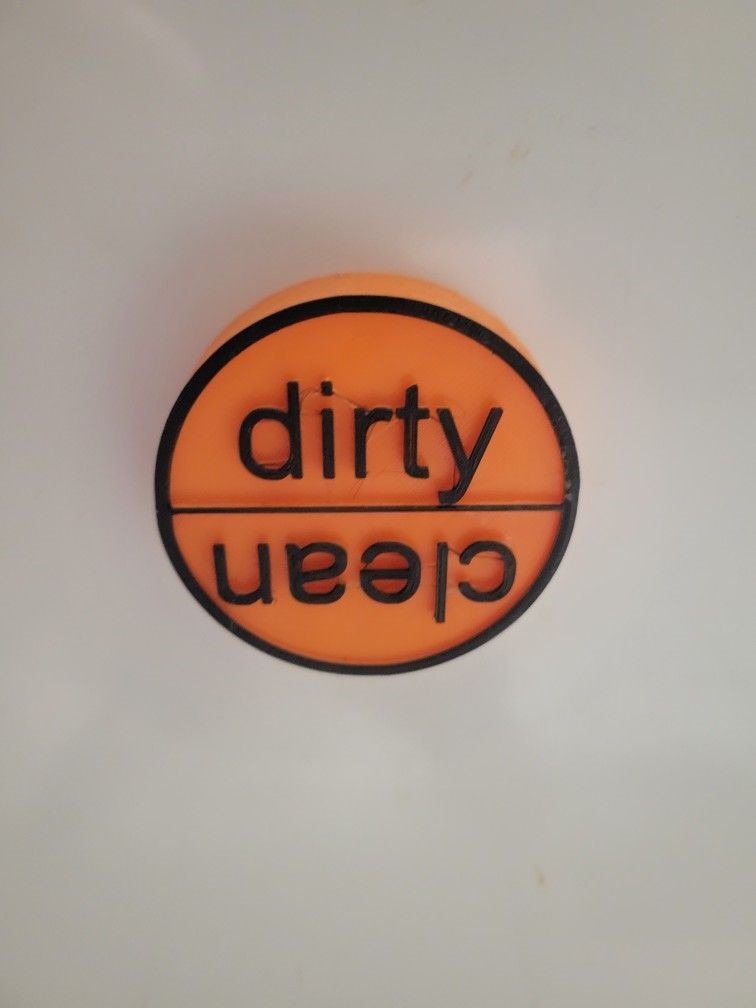 dish washer clean dirty