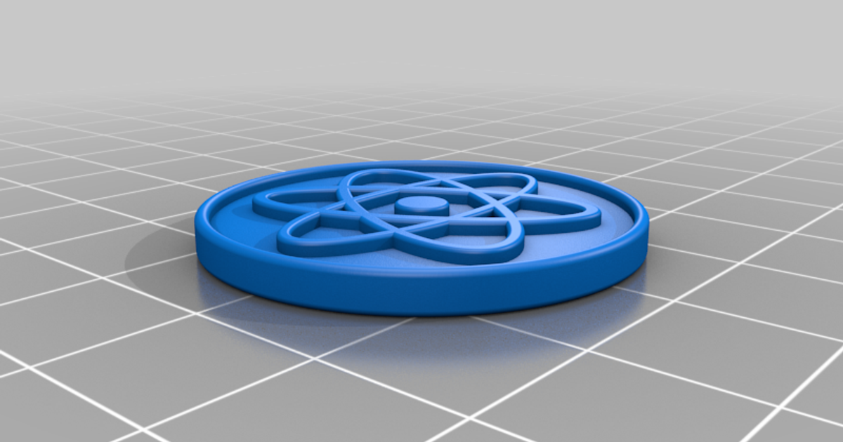 React Token by Joe Ferreira | Download free STL model | Printables.com