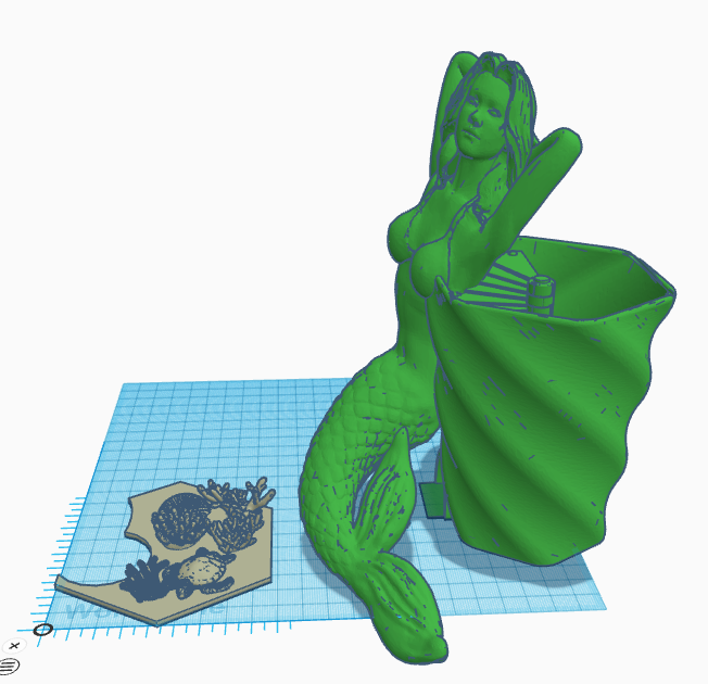Mermaid Dice Tower