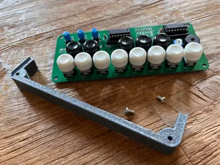 Breadboard spacer for Piano Keyboard