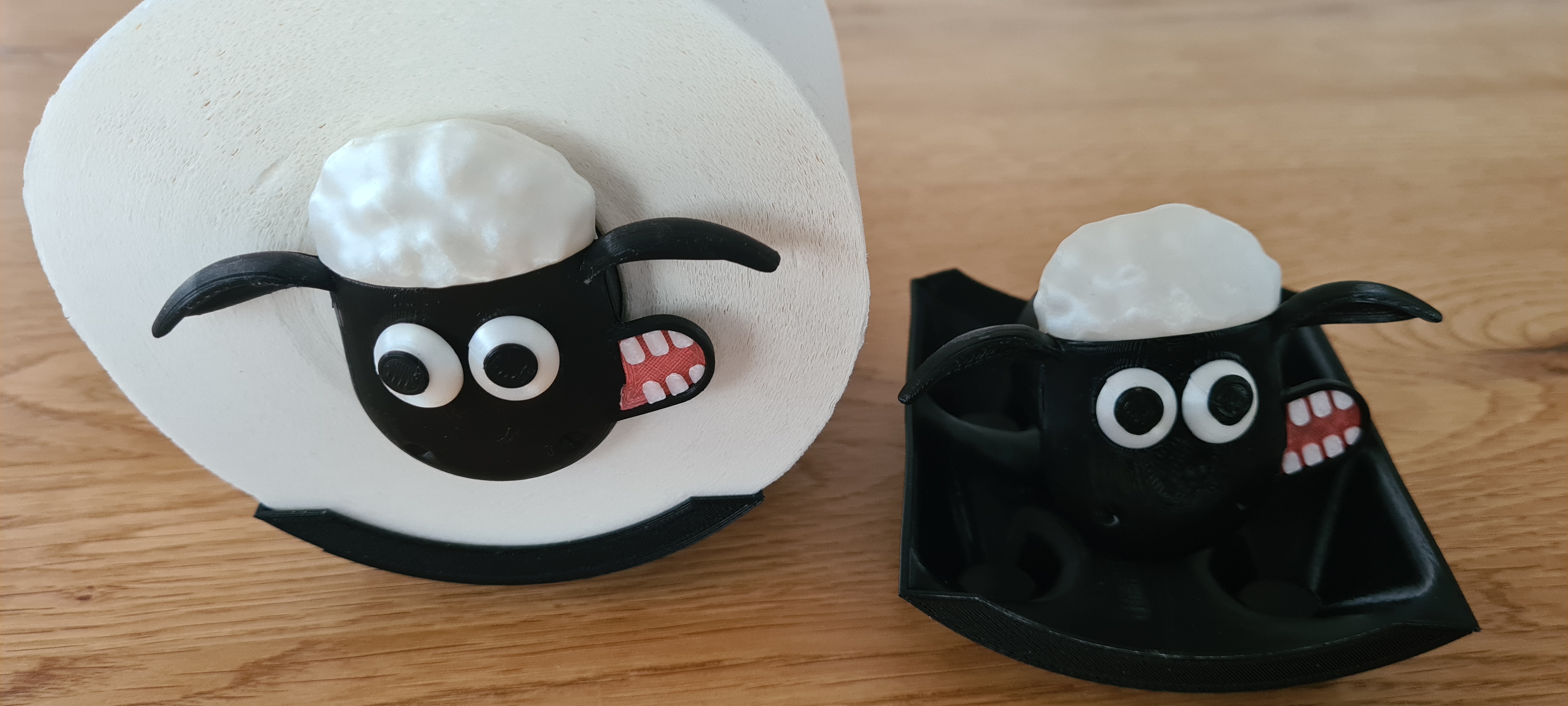 Shaun the sheep color separated