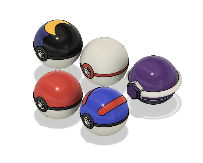 PokeBall pokemon ball 3D model