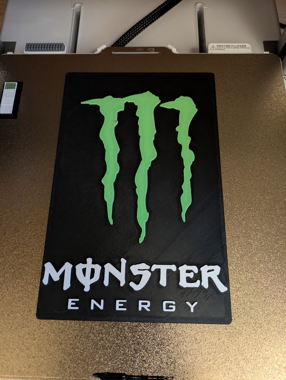 Monster Energy Sign