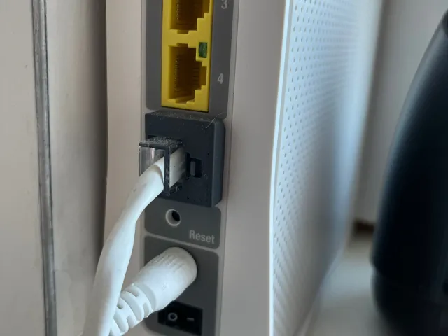 RJ45 Ethernet port led light shield