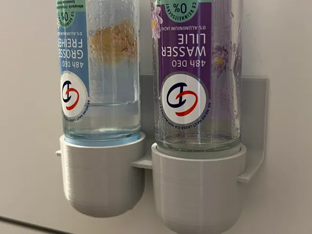 Roll-on deodorant holder