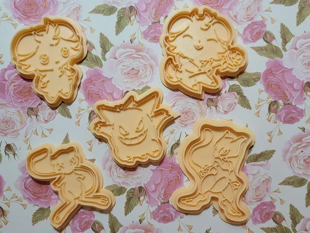 Pokemon Cookie cutter Set - PART 003
