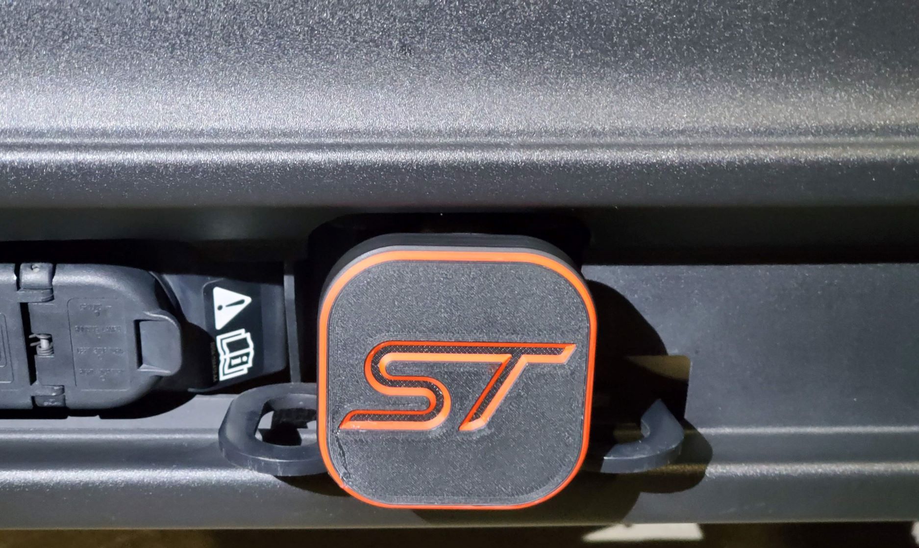 ST Logo Trailer Hitch Cover for Ford Explorer by fsanders  Download 