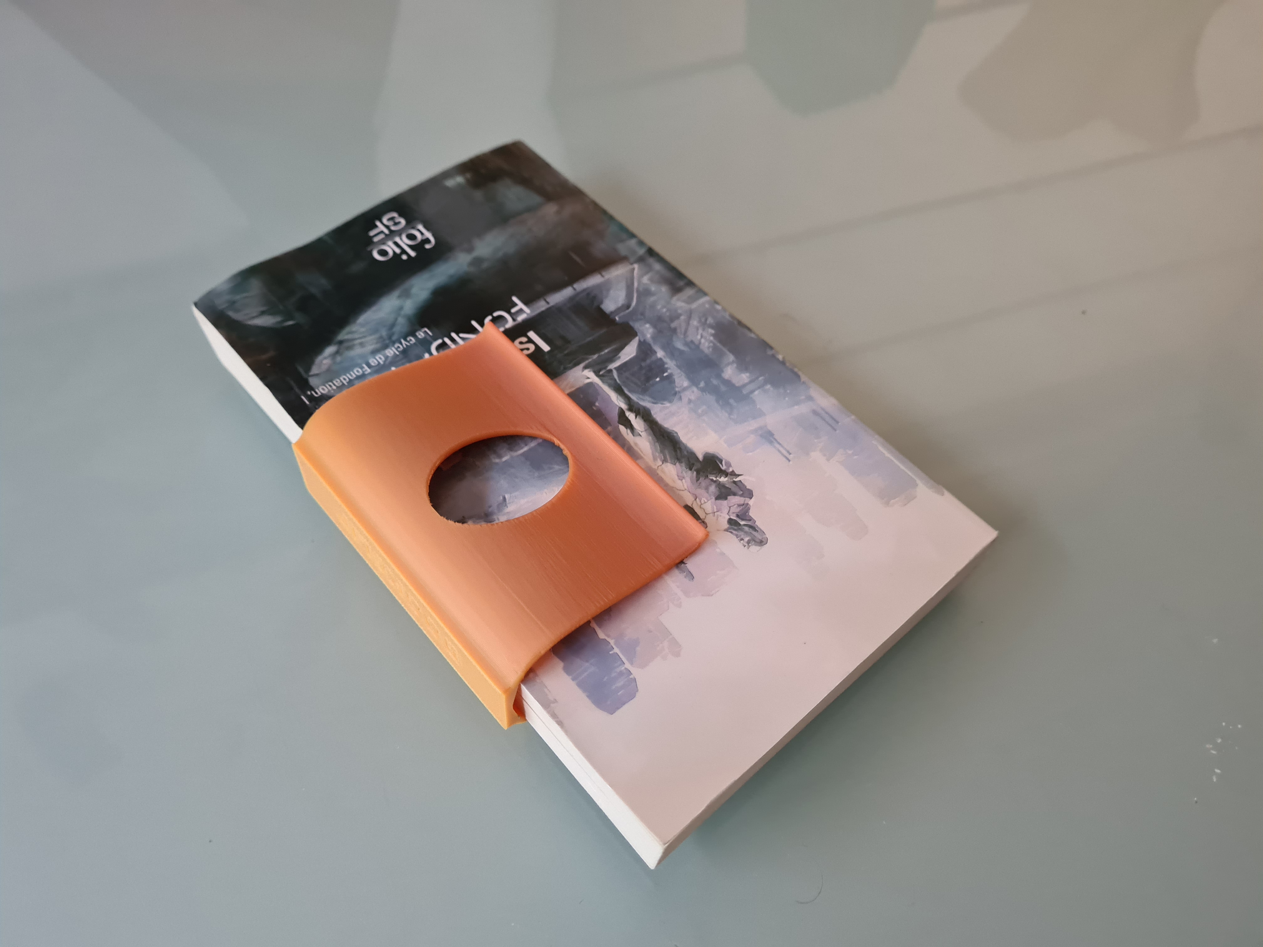 Miniatura 2 do modelo 3D BOOKCLIP - safe bookmark