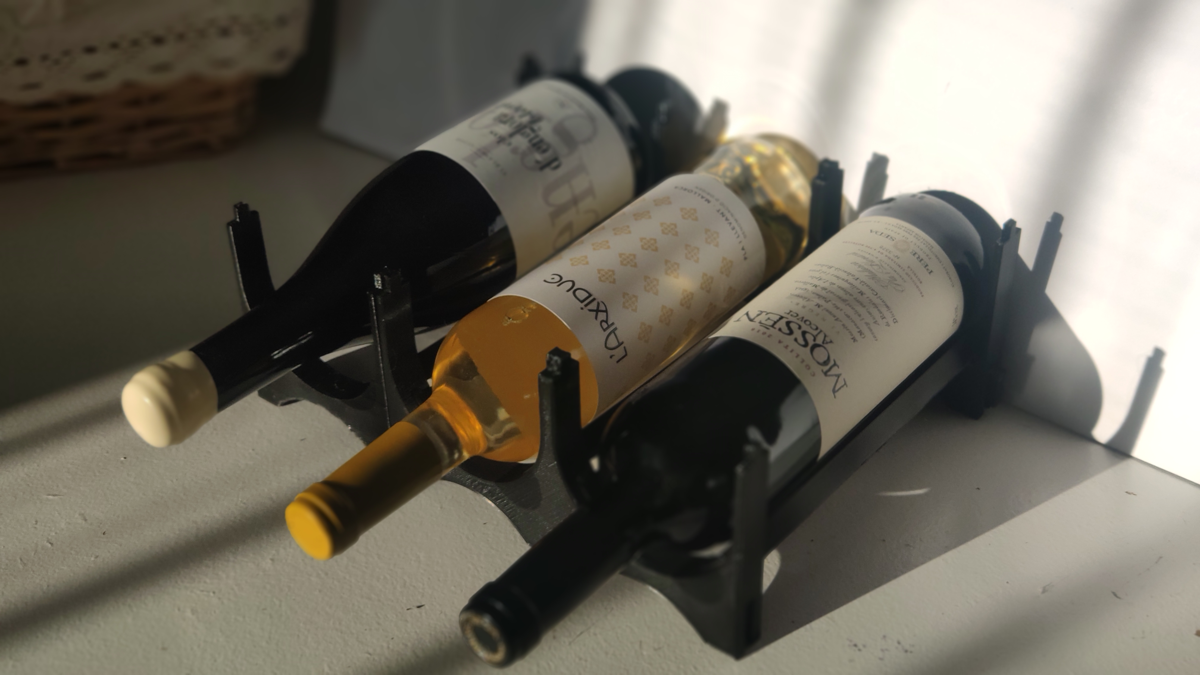 botellero vino