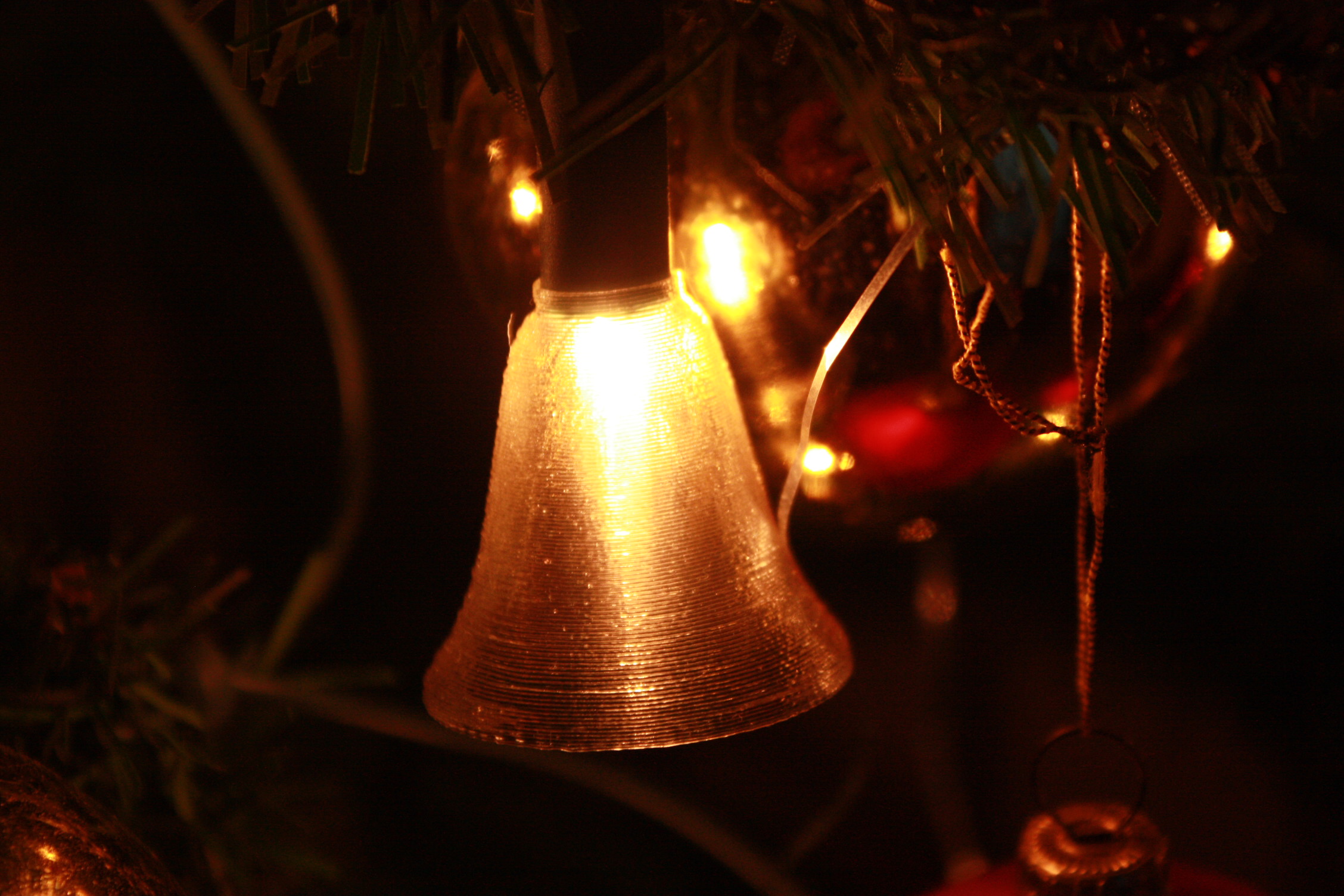 Cristmas tree bell Translucent