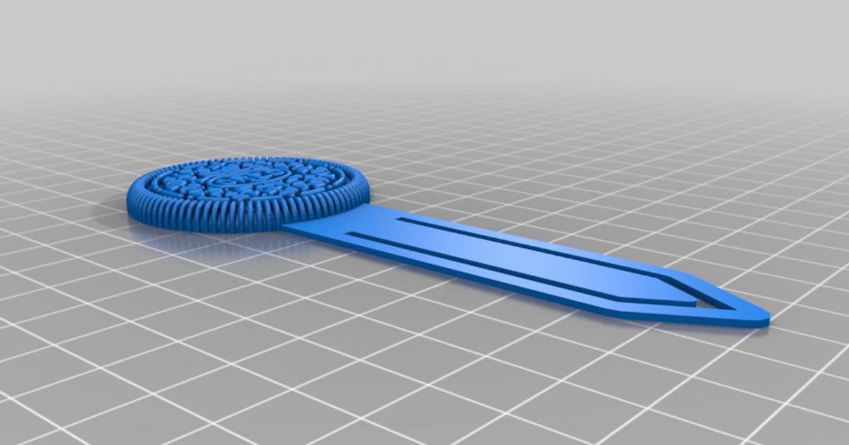 Oreo Bookmark by Neal Download free STL model Printables com