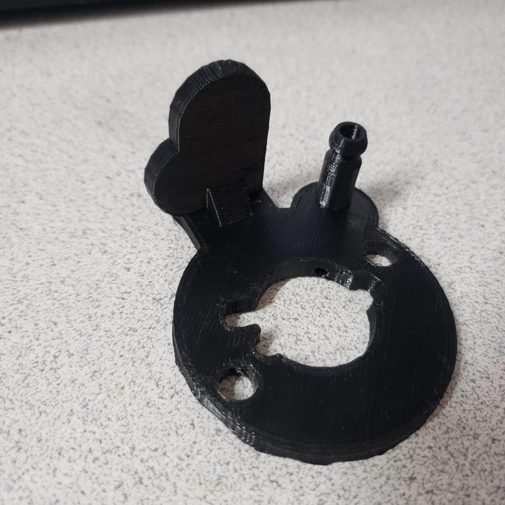 212cc air filter adapter for PCV and air trim valve by Brett Silva