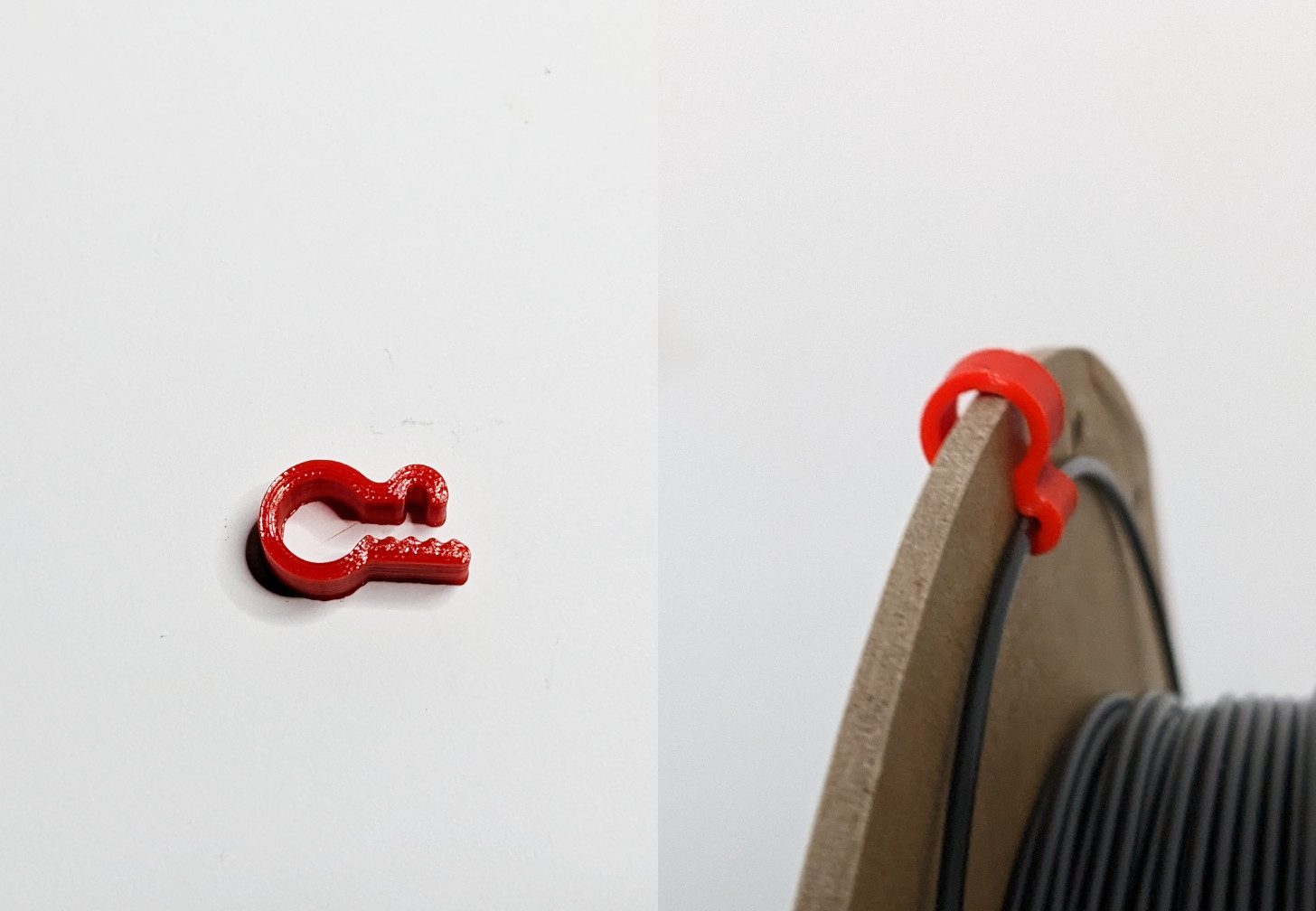 Mini Filament Clip (Cardboard Spool Variant)