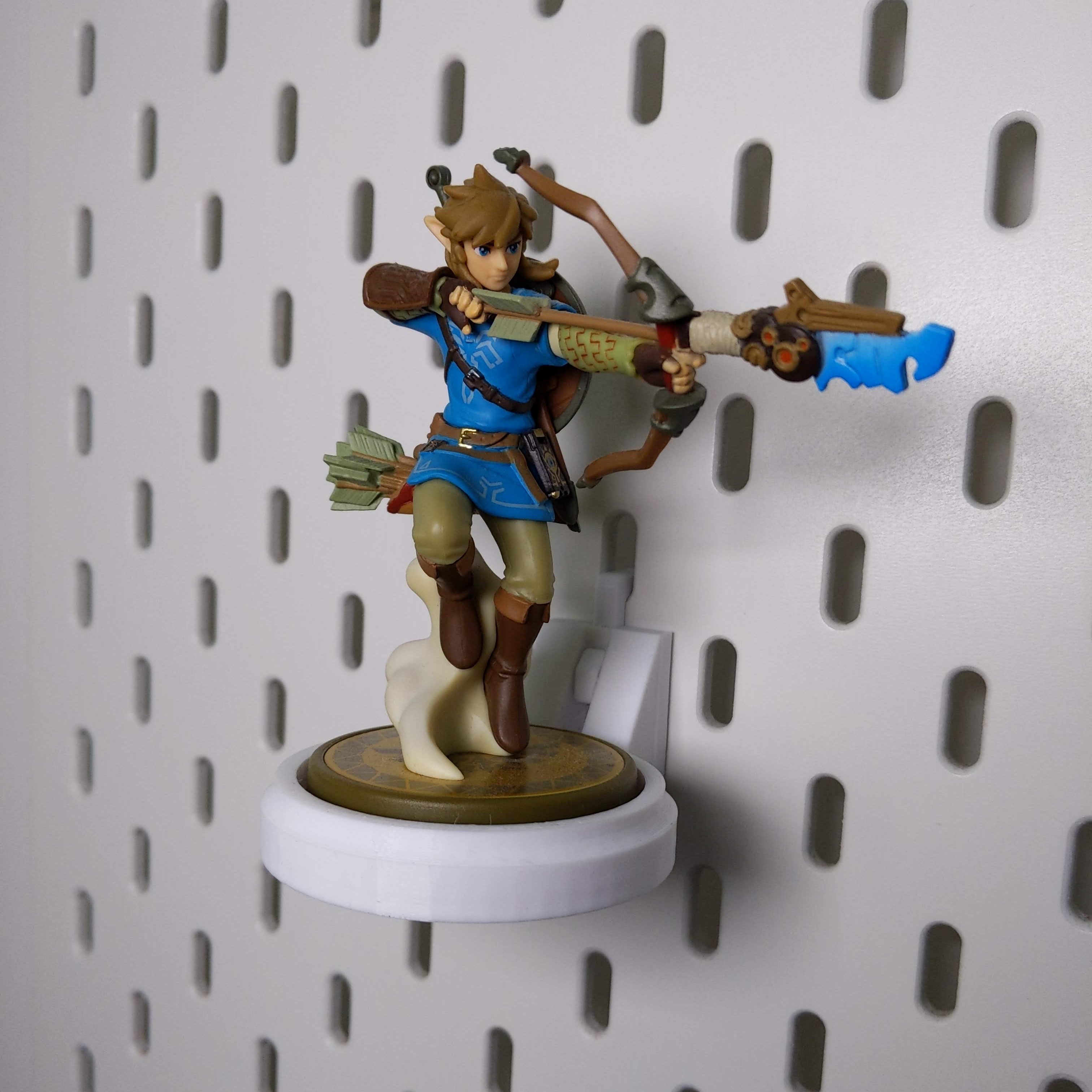 Amiibo Stand for IKEA SKADIS Pegboard by FractalDreams Download free