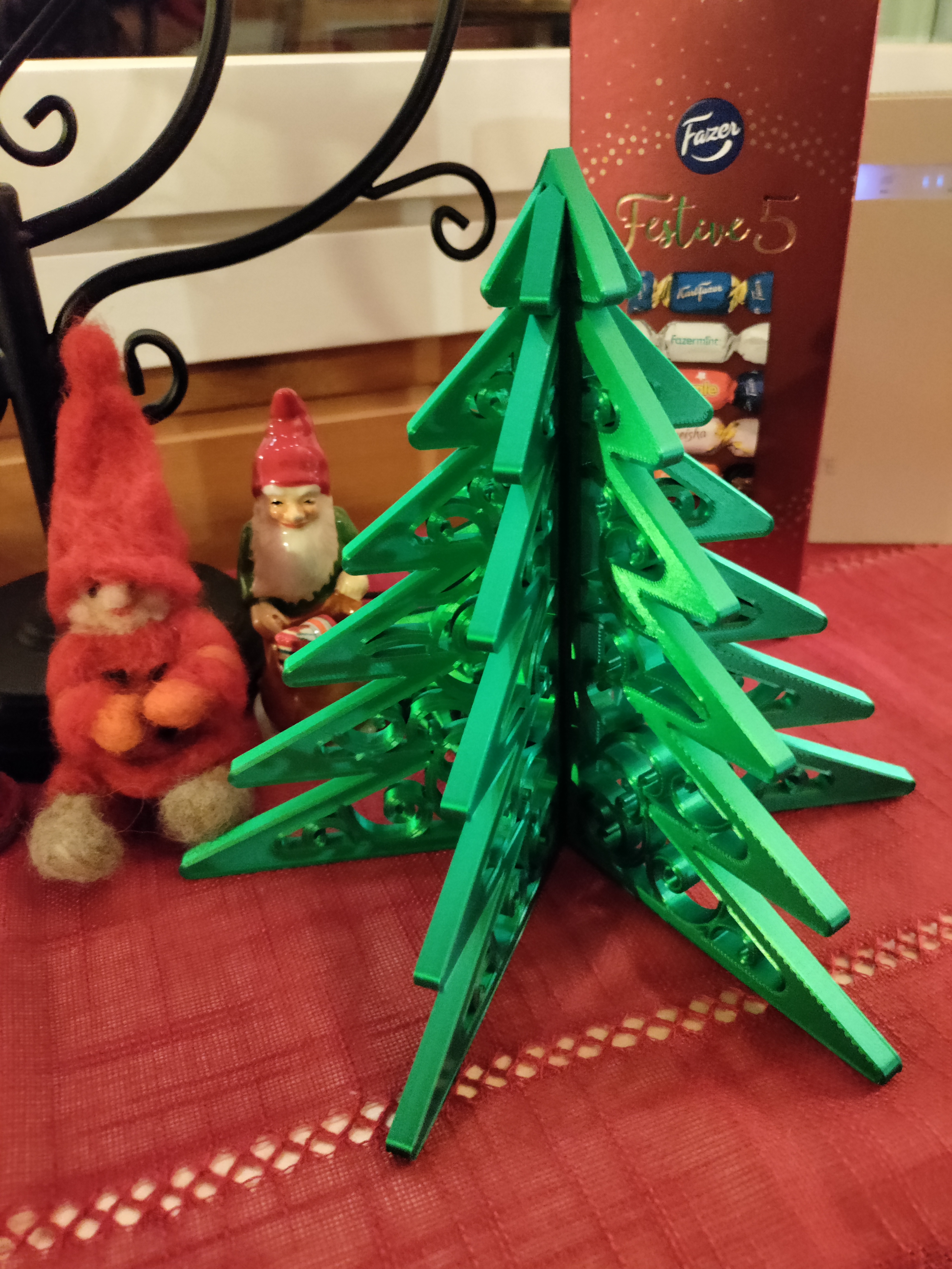 Three part christmas tree