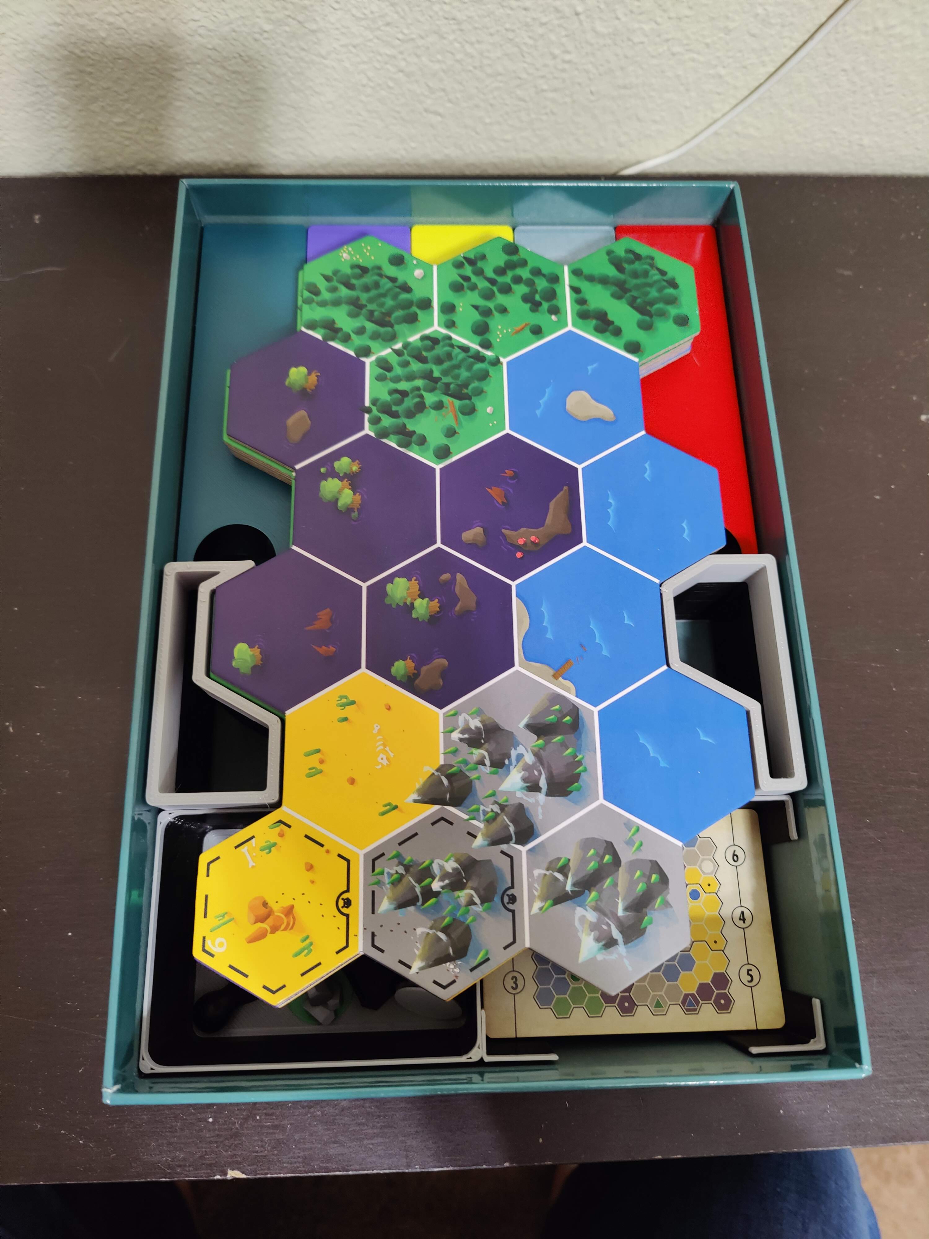 Miniatura 5 do modelo 3D Cyptid Board Game Insert