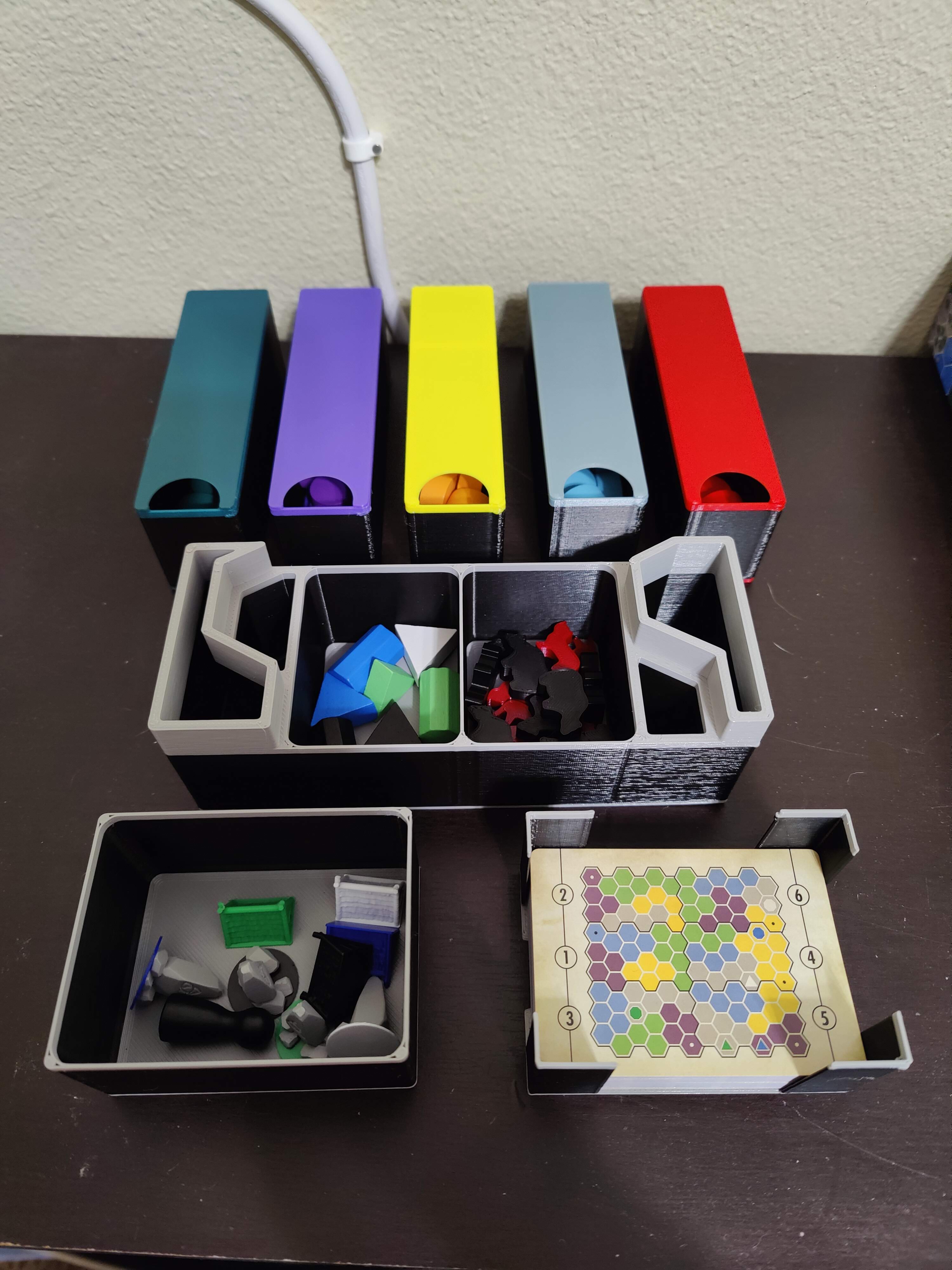 Miniatura 2 do modelo 3D Cyptid Board Game Insert